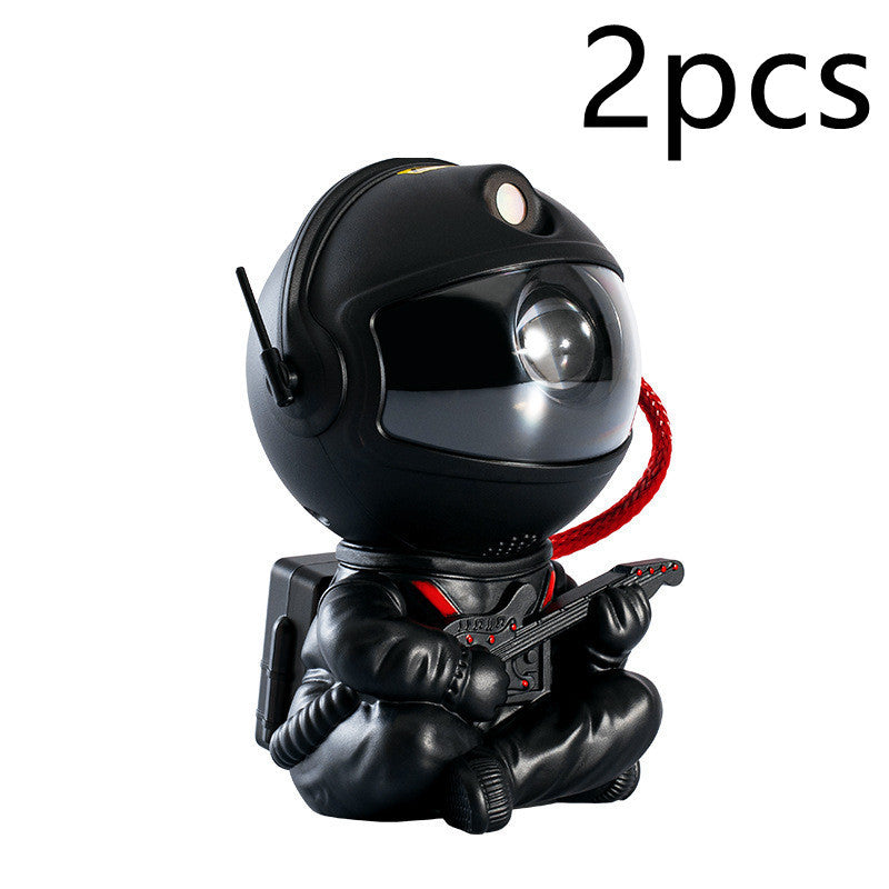 Mini Lampe de Projection Astronaute – Veilleuse Galaxie Colorée & Déco Créative
