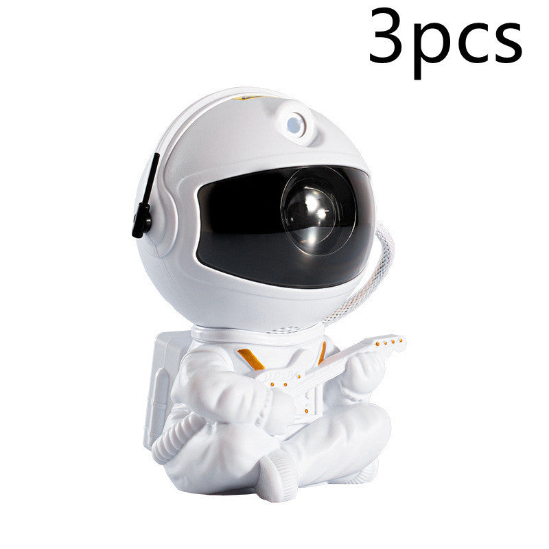 Mini Lampe de Projection Astronaute – Veilleuse Galaxie Colorée & Déco Créative