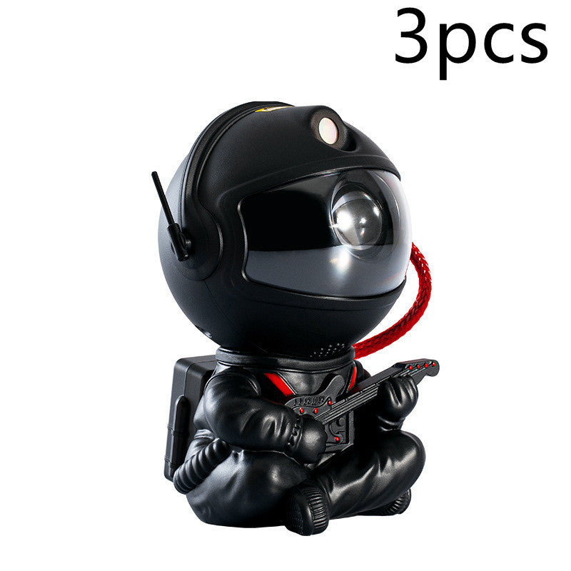 Mini Lampe de Projection Astronaute – Veilleuse Galaxie Colorée & Déco Créative