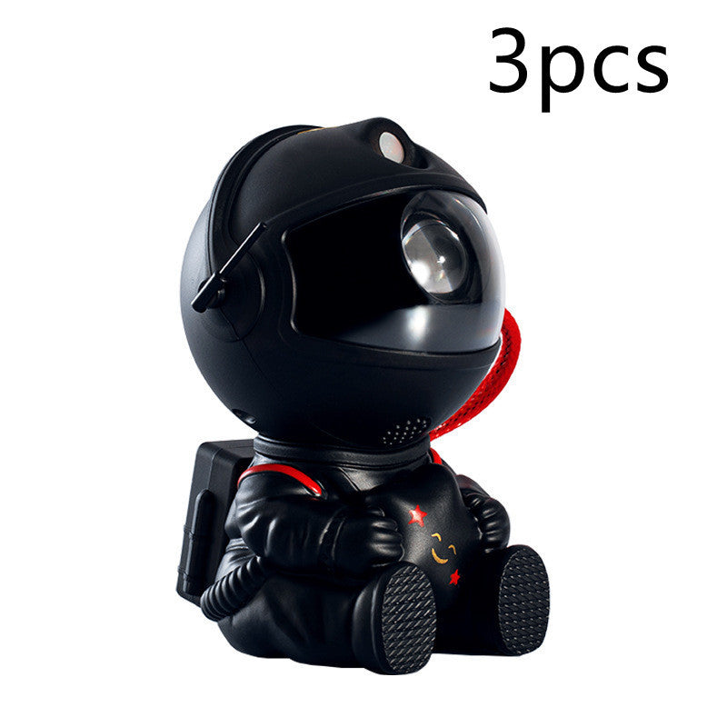 Mini Lampe de Projection Astronaute – Veilleuse Galaxie Colorée & Déco Créative
